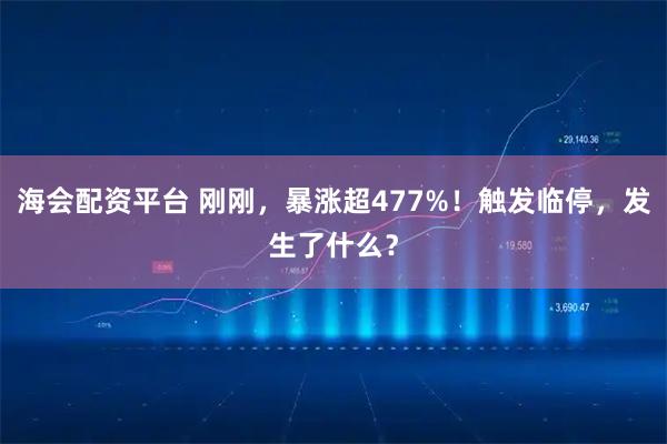 海会配资平台 刚刚，暴涨超477%！触发临停，发生了什么？