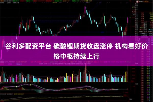 谷利多配资平台 碳酸锂期货收盘涨停 机构看好价格中枢持续上行