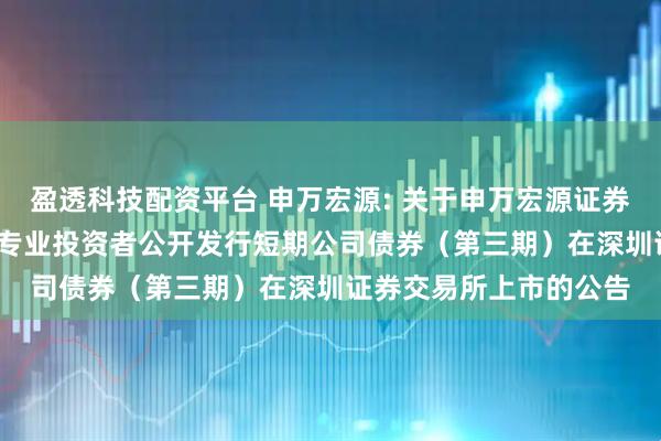 盈透科技配资平台 申万宏源: 关于申万宏源证券有限公司2025年面向专业投资者公开发行短期公司债券（第三期）在深圳证券交易所上市的公告